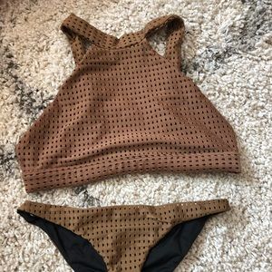 Acacia bikini set in desert beach babe.
